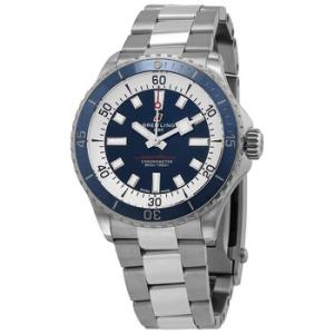 Superocean Automatic Chronometer Blue Dial Watch A17375E71C1A1