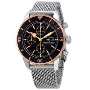 Superocean Heritage II Chronograph Automatic Chronometer Black Dial Watch U13313121B1A1