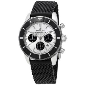 Superocean Heritage II Chronograph Automatic Chronometer Silver Dial Watch AB0162121G1S1