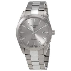 TClassic Titanium Quartz Grey Dial Watch T127.410.44.081.00