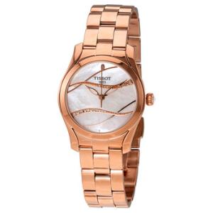 TWave Mother of Pearl Diamond Dial Watch T112.210.33.111.00