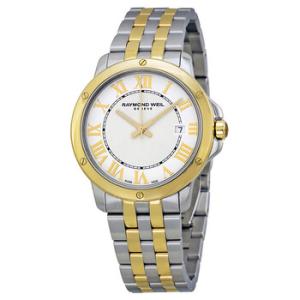 Tango White Dial Twotone Watch 5591STP00308