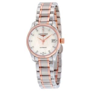 The Longines Master Automatic Mother of Pearl Watch L21285897