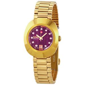 The Original Automatic Diamond Purple Dial Watch R12416573