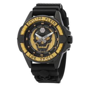 The Skull Quartz Yellow Dial Watch PWAAA1922