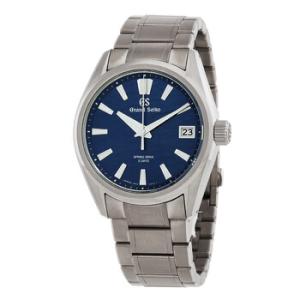 Titanium Evolution 9 Automatic Lake Suwa Blue Dial Watch SLGA019G