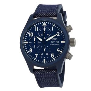 Top Gun 41 Oceana Chronograph Automatic Blue Dial Watch IW389404