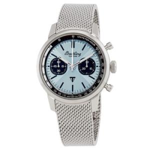 Top Time Chronograph Automatic Chronometer Blue Dial Watch AB01764A1C1A1
