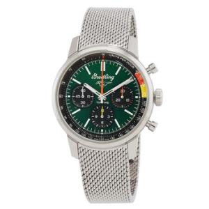 Top Time B01 Ford Mustang Chronograph Automatic Chronometer Green Dial Watch AB01762A1L1A1