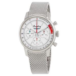 Top Time B01 Thunderbird 41mm Chronograph Automatic White Dial Watch AB01766A1A1A1