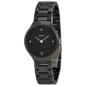 True Thinline Black Dial Black Ceramic Watch R27742712