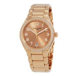 Twenty4 Automatic Diamond Rose Gold Dial Watch 73001200R011