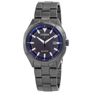 WDR EcoDrive Blue Dial Watch AW114752L