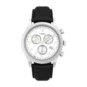 Waterbury Traditional Chronograph Quartz Silver Dial Watch TW2W48100