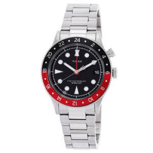 Waterbury Traditional GMT Quartz Black Dial Watch TW2W22700