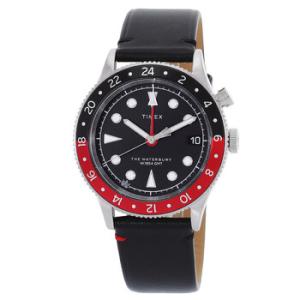 Waterbury Traditional GMT Quartz Black Dial Watch TW2W22800