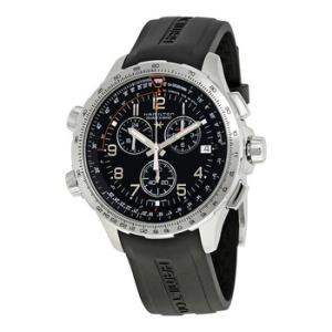 XWind GMT Chronograph Black Dial MensWatch H77912335