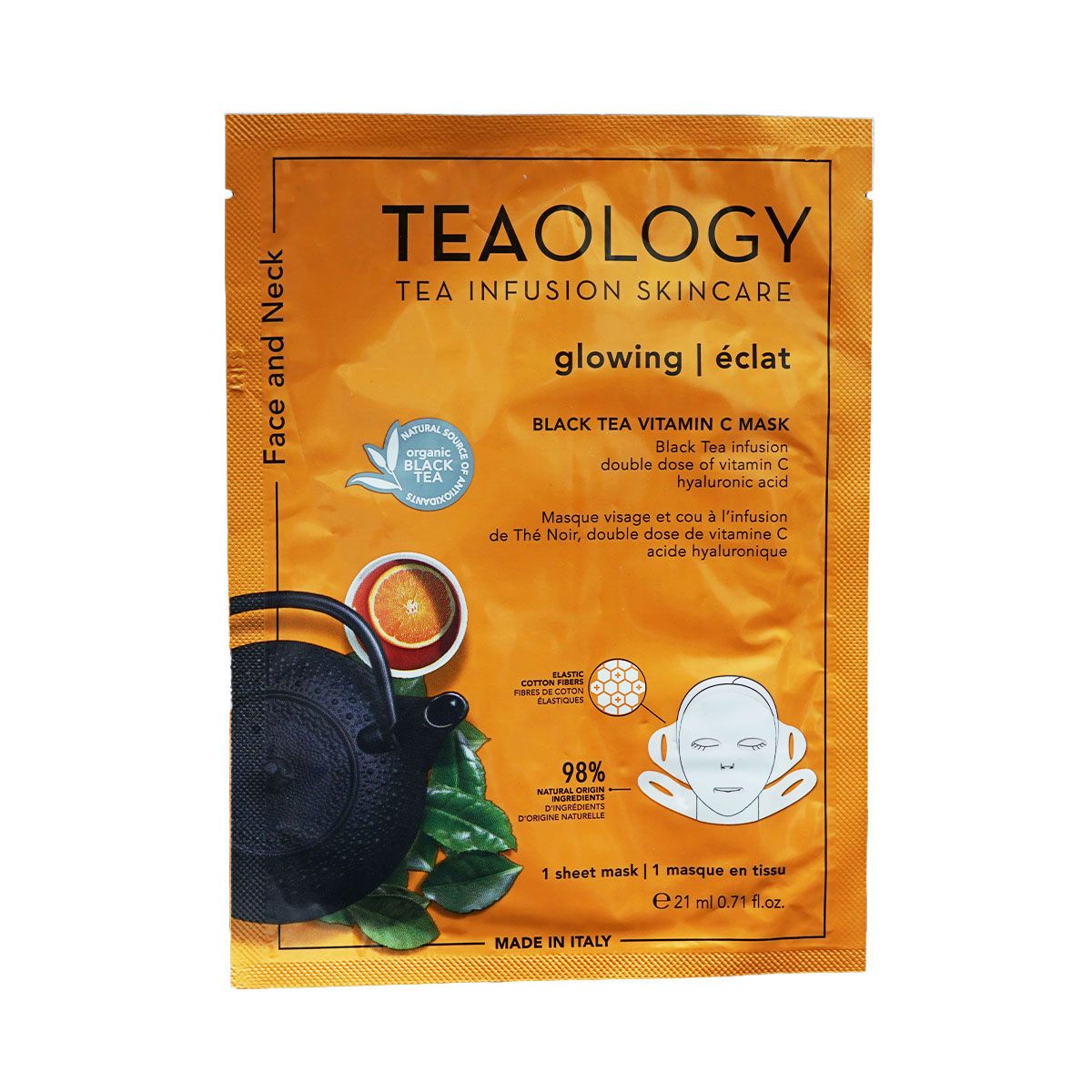 Teaology - თიოლოჯი Vitamin C ნაჭრის ნიღაბი 4023