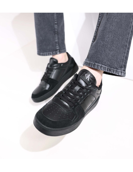 CALVIN KLEIN - BASKET CUPSOLE LACEUP MIX LTH