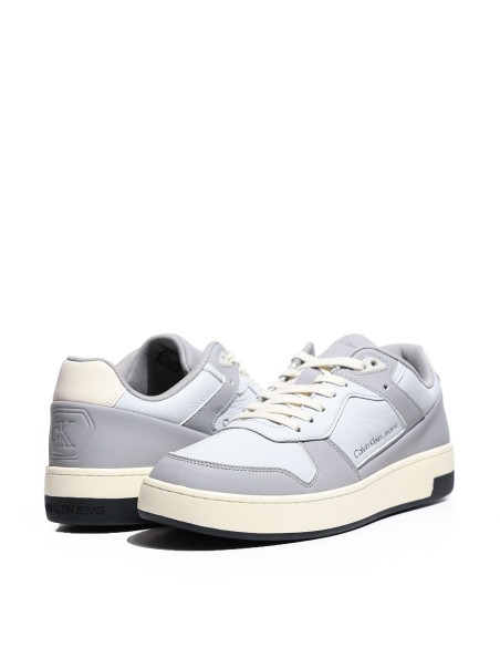 CALVIN KLEIN - BASKET CUPSOLE LOW LTH IN SAT