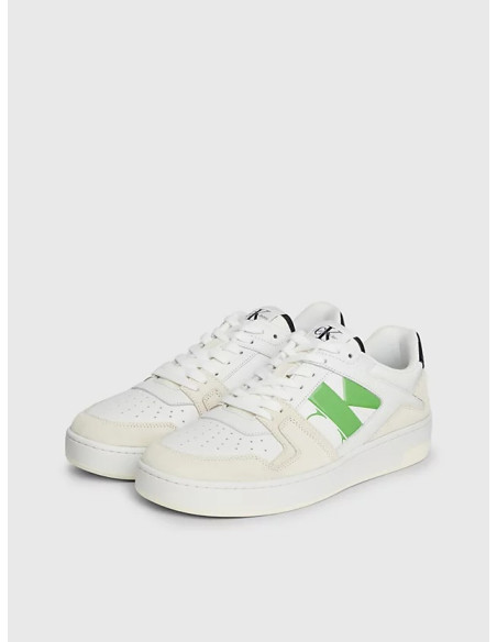 CALVIN KLEIN - BASKET CUPSOLE LOW LTH NBS DC