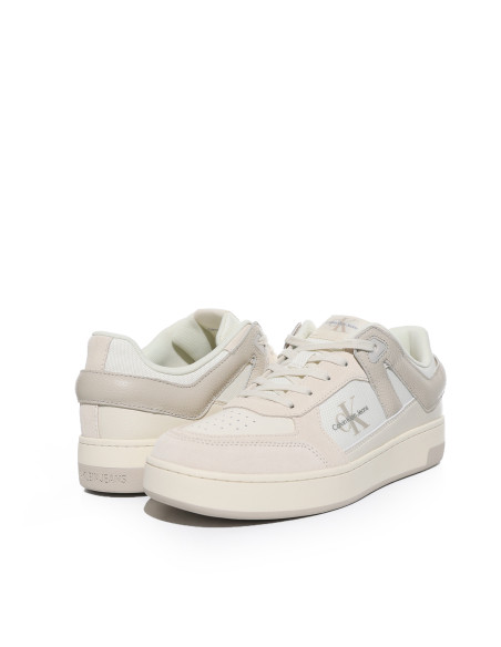 CALVIN KLEIN - BASKET CUP LOW LACEUP LTH ML MTR