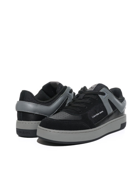 CALVIN KLEIN - BASKET CUP LOW LACEUP LTH ML MTR