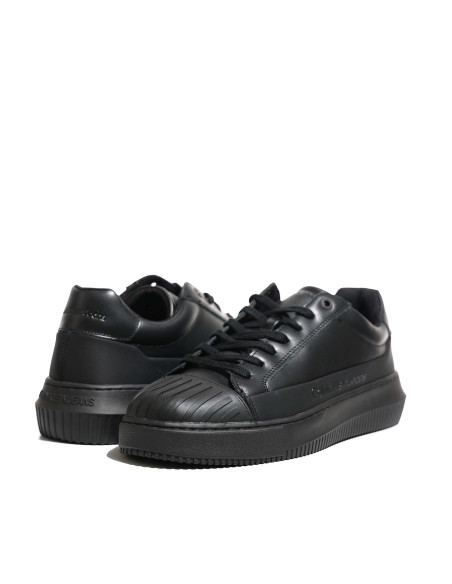 CALVIN KLEIN - CHUNKY CUPSOLE LACEUP LTH/RUB