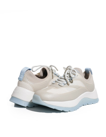 CALVIN KLEIN - RUNNER LACE UP PEARL MIX M