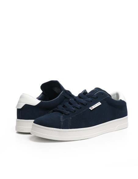 Tommy Jeans - TJM LEATHER LOW CUPSOLE  SUEDE