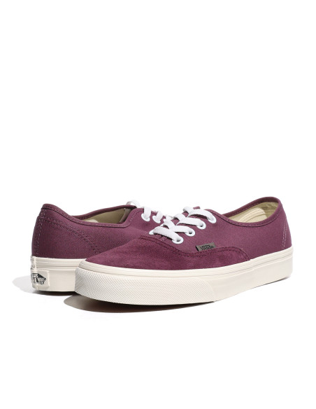 VANS - Authentic CANVAS/SUEDE PLUM WINE