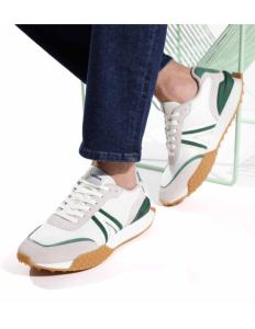 Lacoste - L-Spin Deluxe Contrasted Accent Sneakers