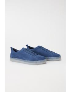 Salsa Jeans - SUEDE TRAINERS WITH TRANSPARENT SOLE