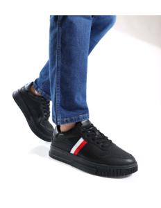 Tommy Hilfiger - SUPERCUP LEATHER STRIPES