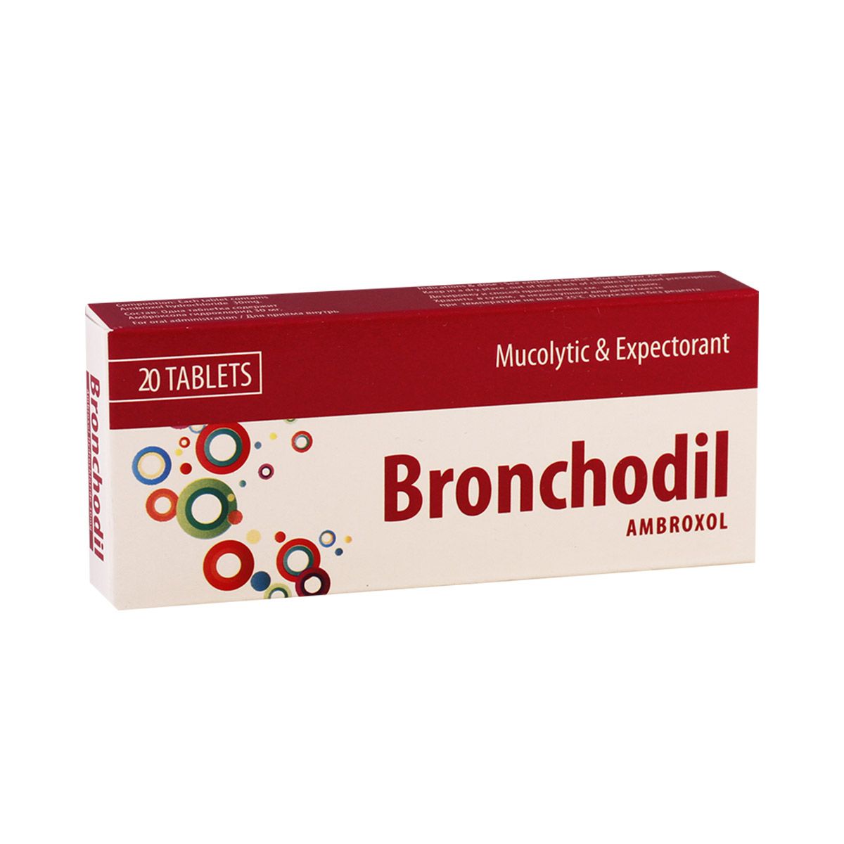 Bronchodil - ბრონქოდილი 30მგ 20 ტაბლეტი