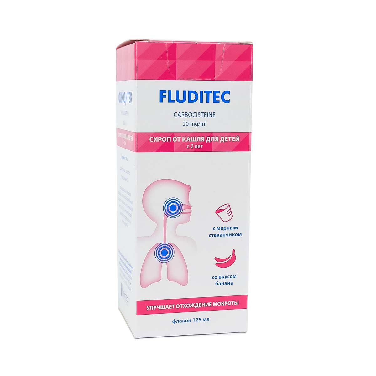 Fluditec syrup - ფლუდიტეკი სიროფი 2% სიროფი