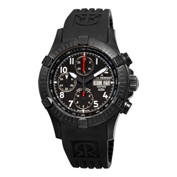 Air Speed Chronograph Automatic Black Dial Watch