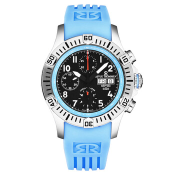 Air speed Chronograph Black Dial Watch