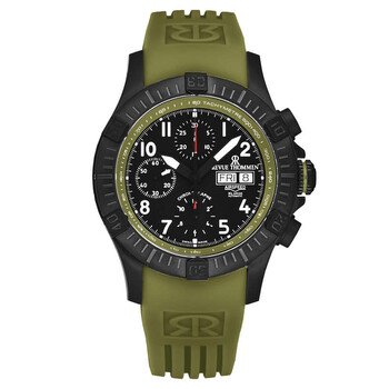 Air speed Chronograph Black Dial Watch