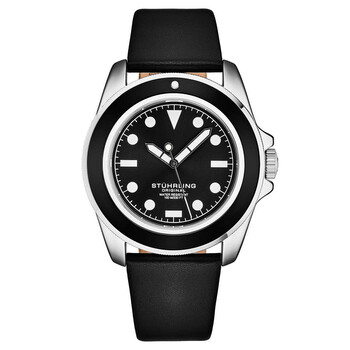 Aquadiver Quartz Black Dial Watch M17203