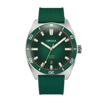 Aquasport Ii Green Dial Watch AESTPG