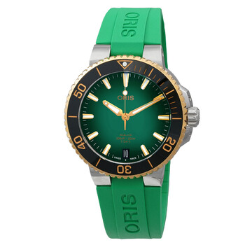 Aquis Automatic Green Dial Watch 01 400 7769 635707 4 22 77FC