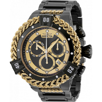 Bolt Chronograph Date Quartz Black Dial Watch