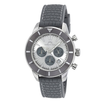 Brandon Chronograph Quartz Silver Dial Watch 1013CBRR