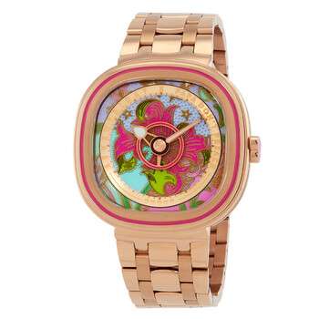 C Series Automatic Pink Dial Watch C201 PDP