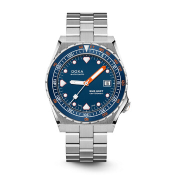 Caribbean Sub 600T Automatic Crystal Blue Dial Watch 861.10.201.10