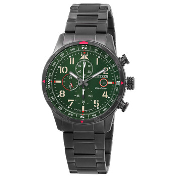 Chronograph Green Dial Watch CA079784X