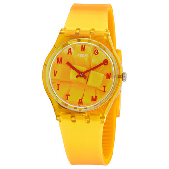 Coeur De Mangue Quartz Orange Mango Dial Watch GO119