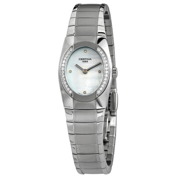 DS Spel Mini Quartz Diamond  Dial Watch C322.7154.48.91