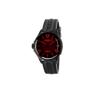 Darkmoon Quartz Red Dial Watch